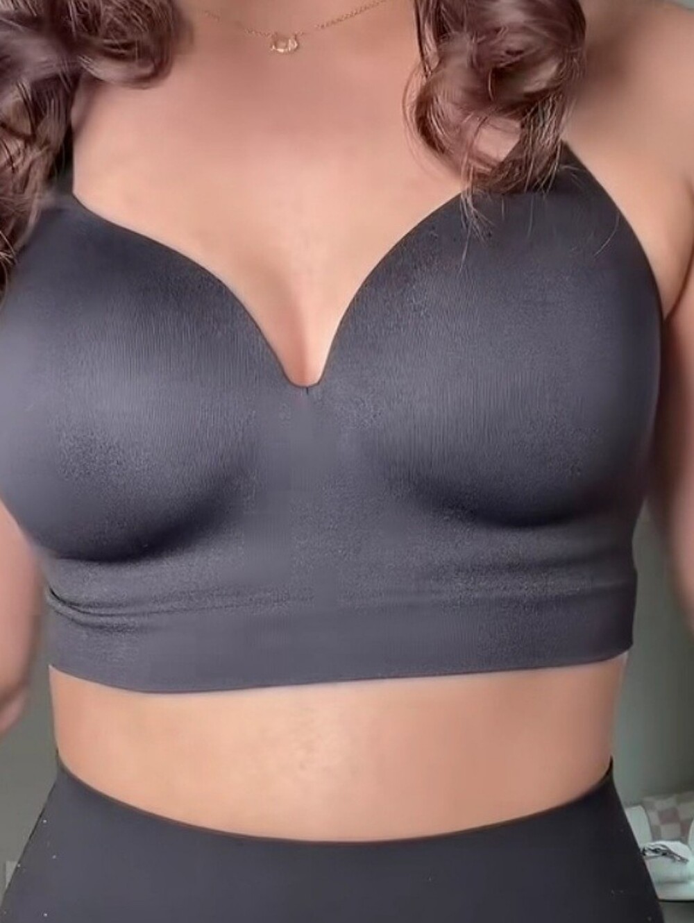 Shapermint Black Bra